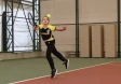 aydın'da okullar arası yıldız kızlar tenis müsabakalarında sporcular birincilik için ter döktü