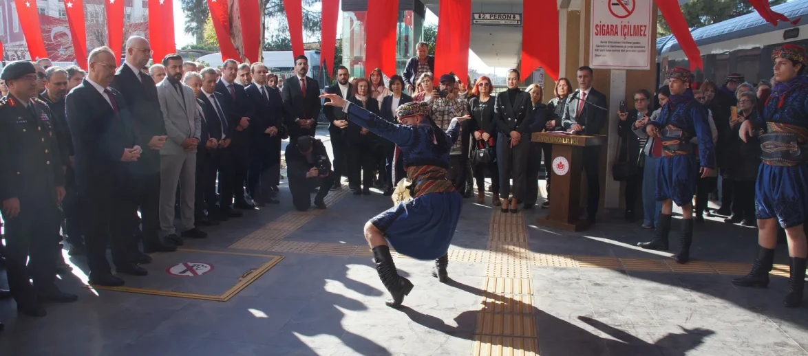 Aydın’da Atatürk’ün gelişinin 95. yıldönümü törenle kutlandı