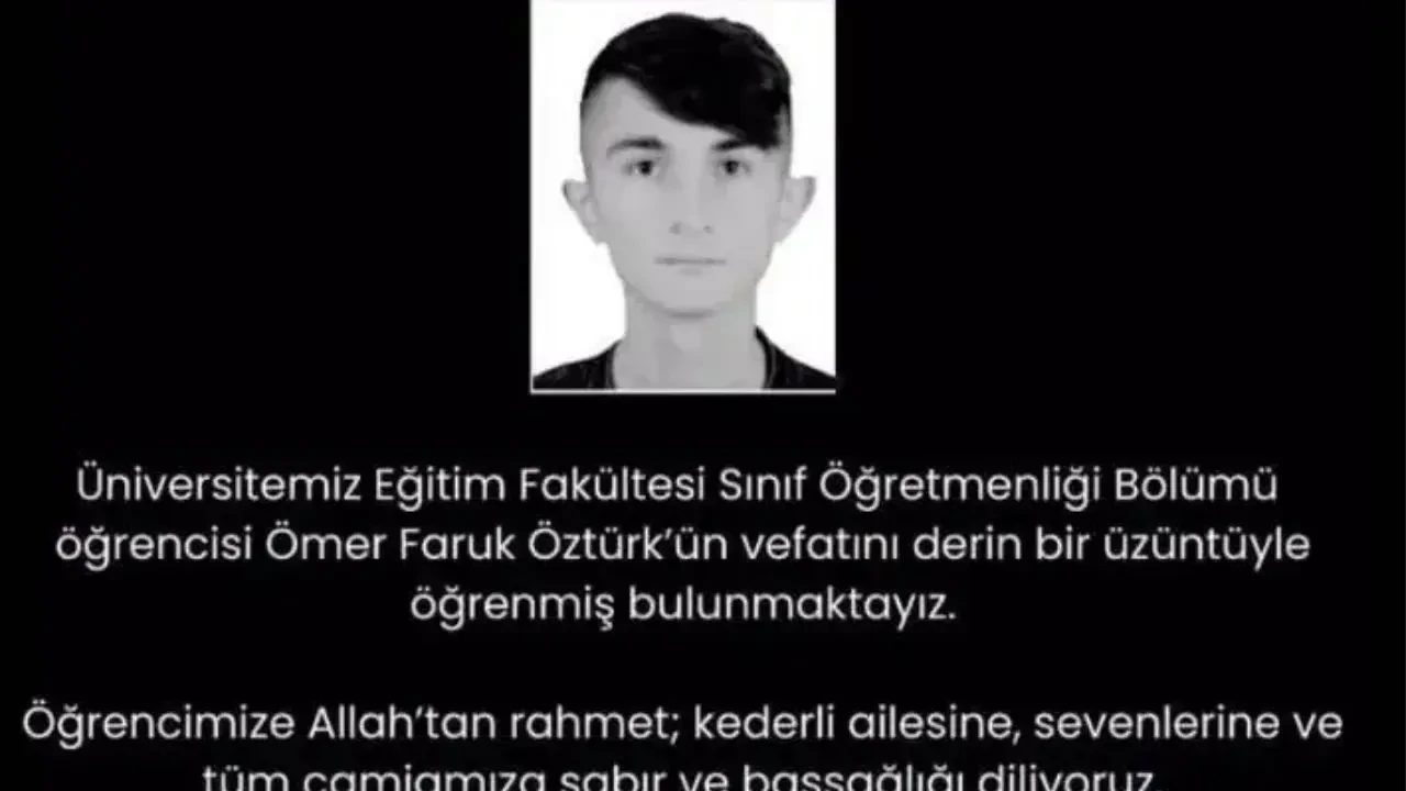 Şok Eden Olay! Yurdun 5'inci Katından Düşen Üniversiteli Genç Hayatını Kaybetti 4