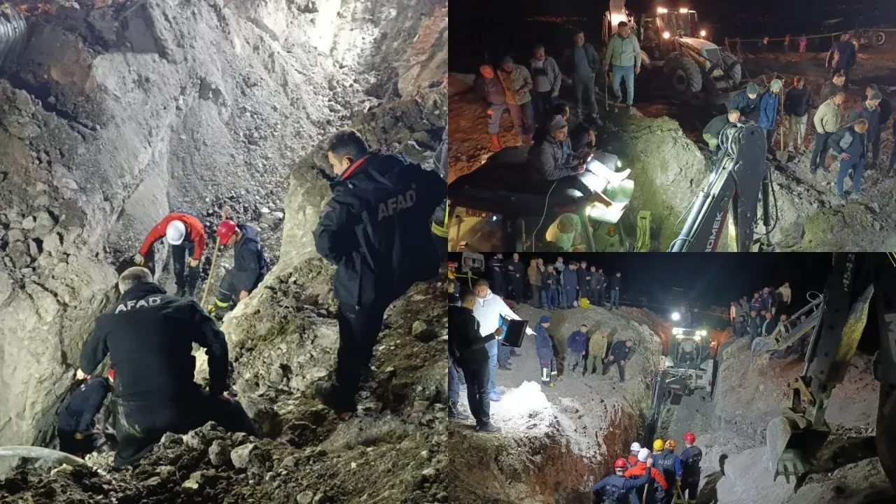 Amasya'da sondaj çalışmasında göçük: İki işçi hayatını kaybetti 4