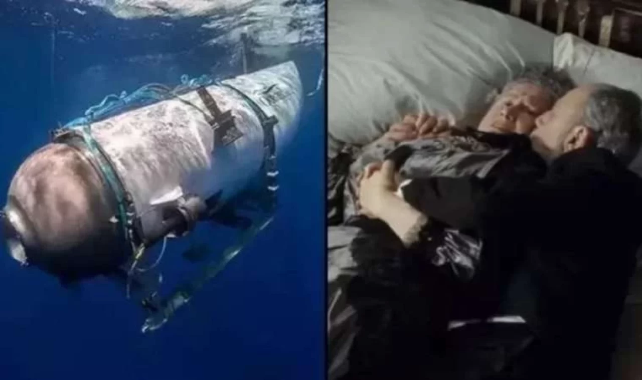 Kocası kayıp denizaltıda olan kadının Titanik'le tuhaf bağı ortaya çıktı