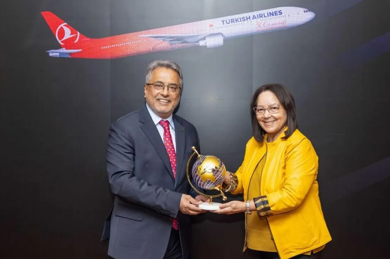 Güney Afrika Turizm Bakanı Patricia de Lille ve THY İstanbul’da Görüştü