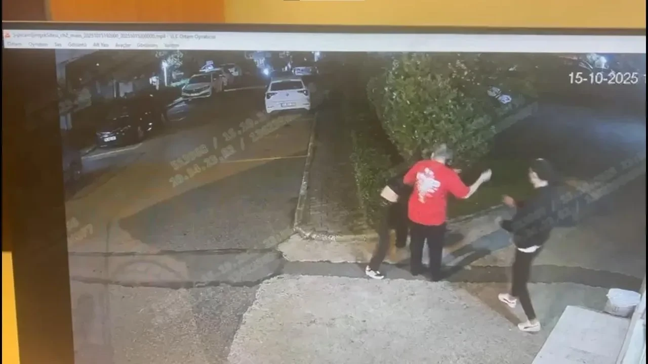 Beykoz’da eski sevgili cinayeti güvenlik kamerasında görüntülendi