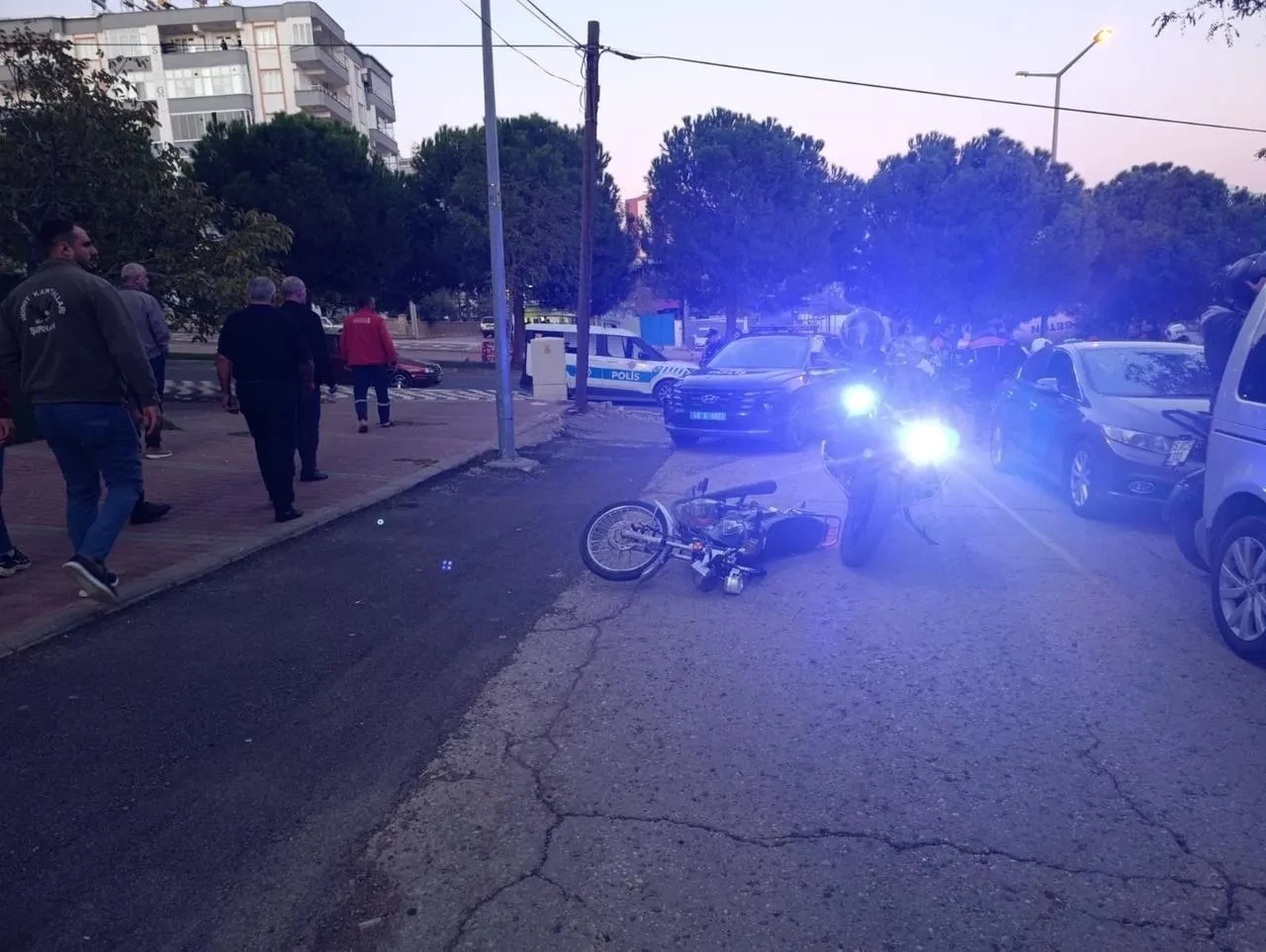 Kahramanmaraş’ta polis ihtarını dinlemeyen motosiklet sürücüsü yakalandı.