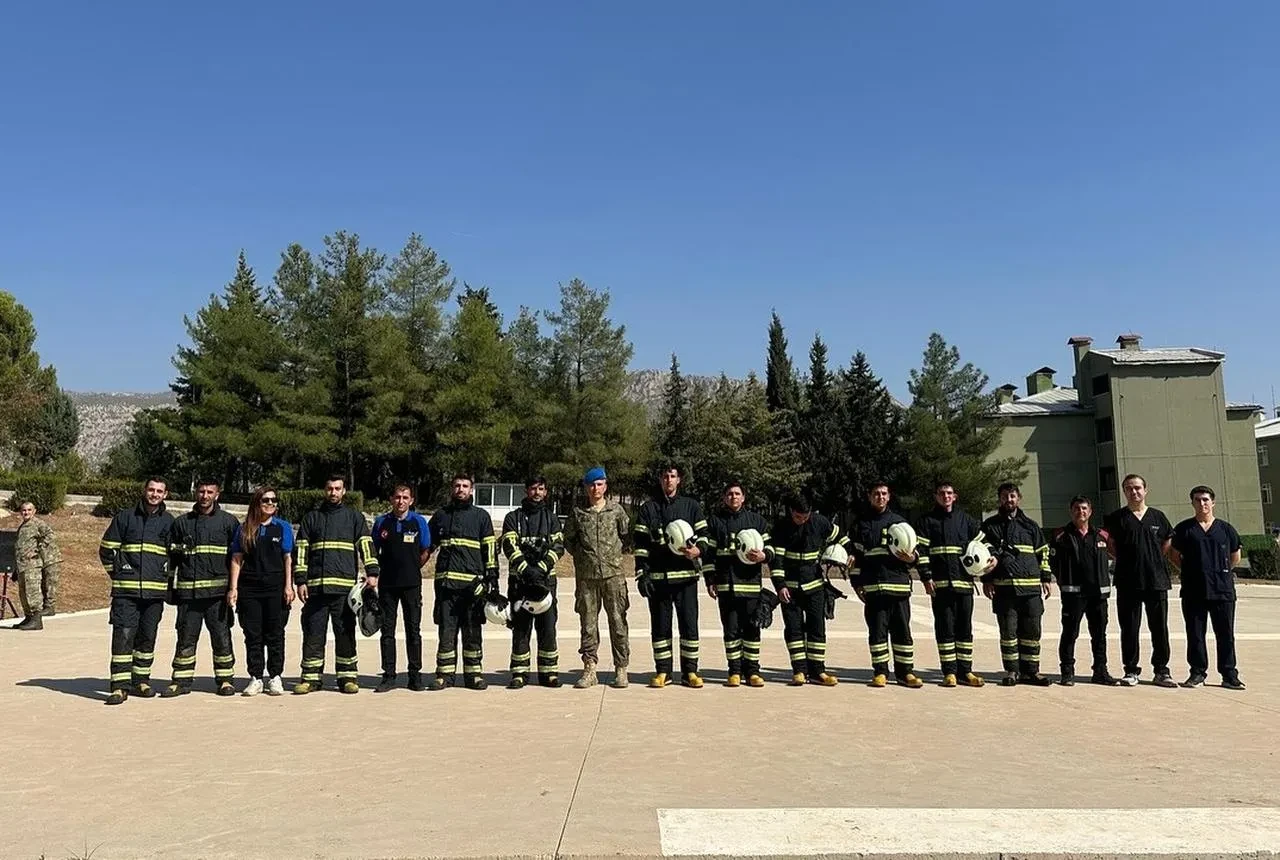Şırnak’ta askeri personele yangın eğitimi verildi