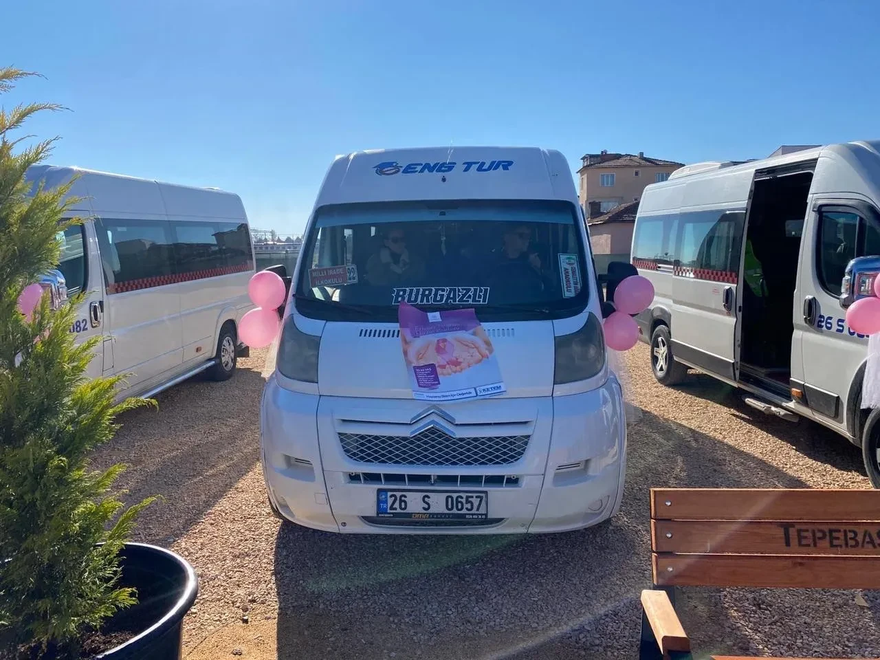 Eskişehir’de meme kanseri farkındalık çalışmaları servis araçlarında başladı