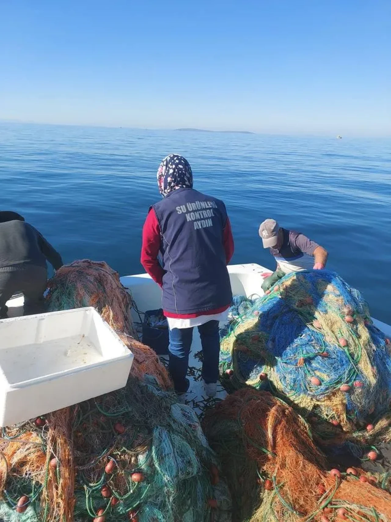 Didim’de balıkçılara yönelik su ürünleri denetimi gerçekleştirildi