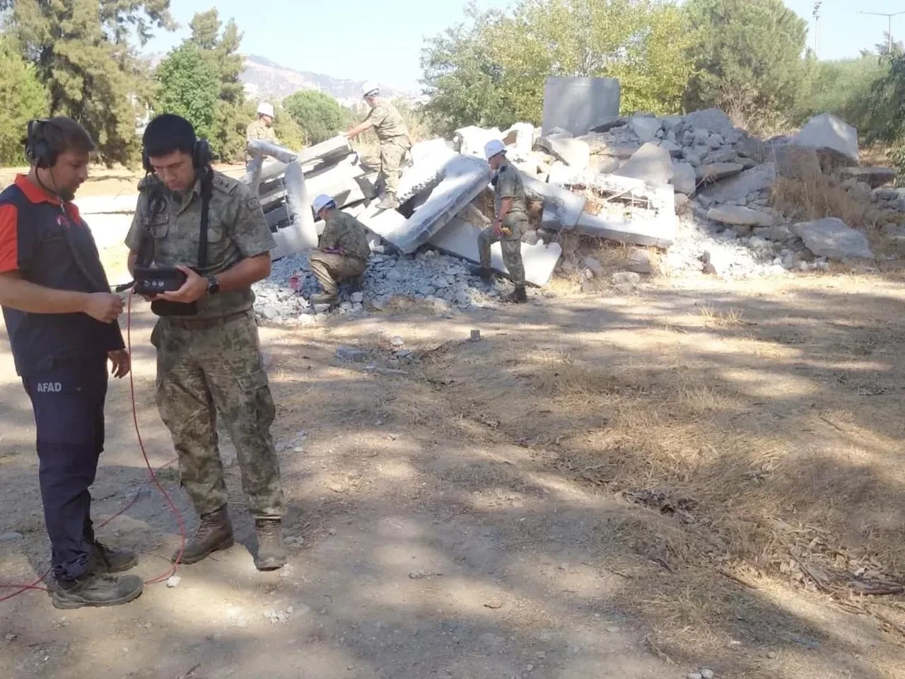 AFAD Aydın'da komandolara enkazda arama kurtarma eğitimi verdi