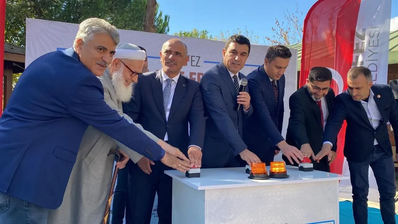 Körfez Mimar Sinan Mahallesi'nde yeni caminin temeli dualarla atıldı