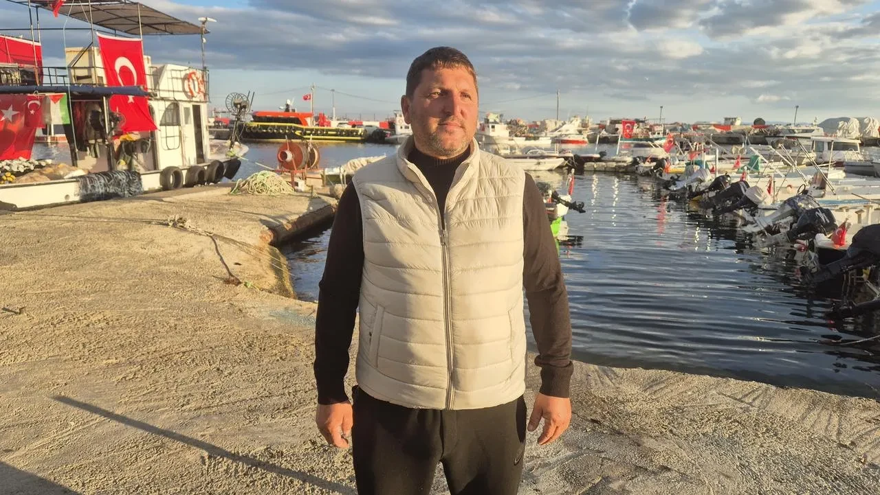 Tekirdağ’da balıkçılar Sumud Filosu’na destek için denize açıldı