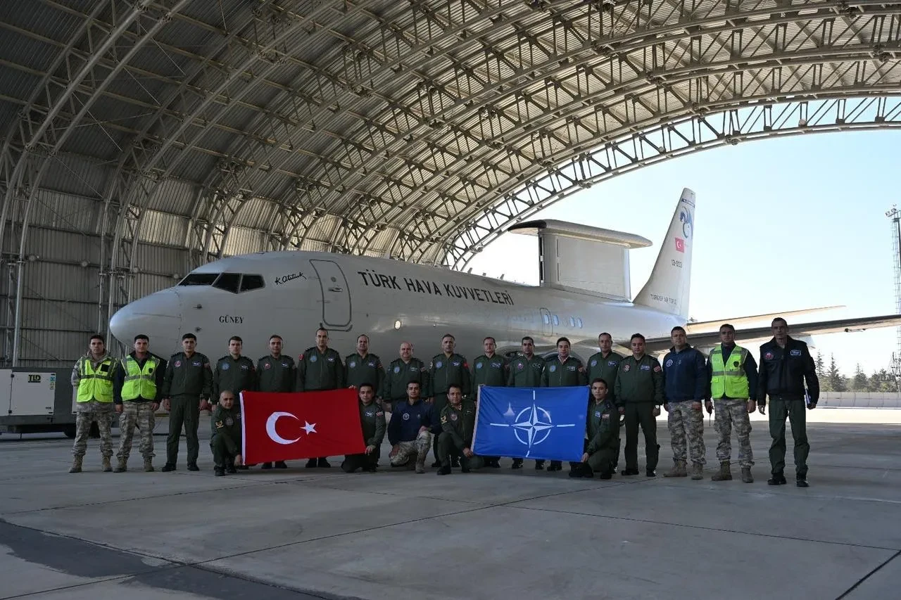 Milli Savunma Bakanlığı E-7T uçağı Romanya’da NATO görevini tamamladı