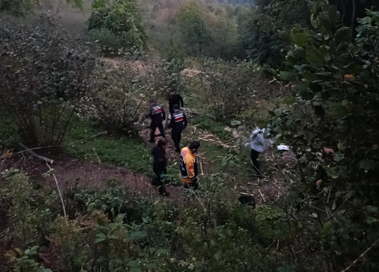 Ordu’da tarım aracı uçuruma yuvarlanarak Ali Gümüş hayatını kaybetti