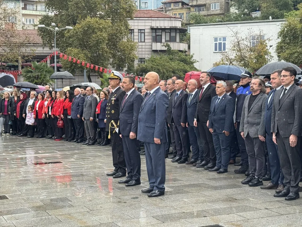 Zonguldak'ta Cumhuriyet Bayramı töreni coşkuyla kutlandı
