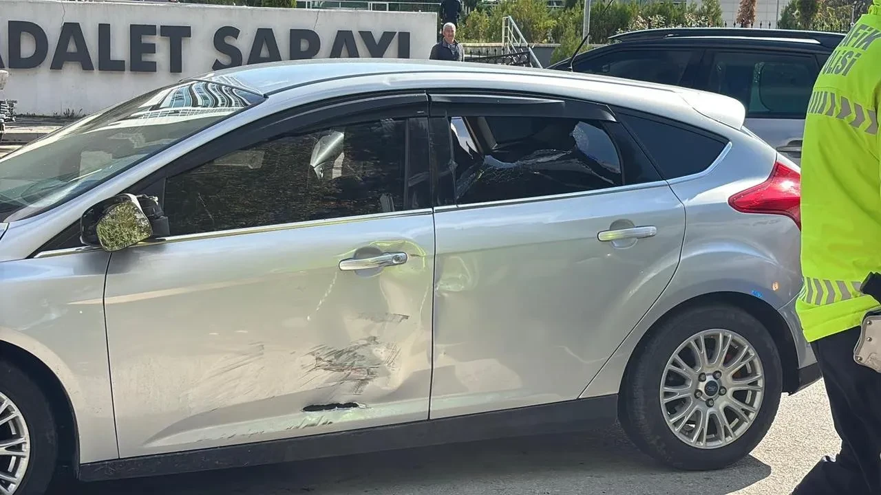 Bolu’da otomobil ile motosiklet çarpışmasında Serdar K. yaralandı