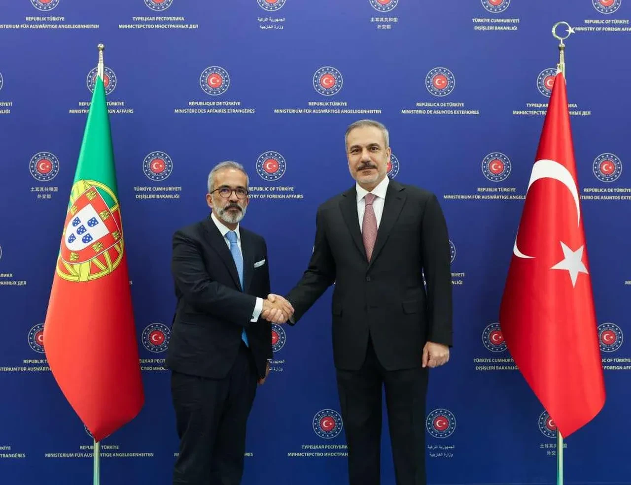 Dışişleri Bakanı Hakan Fidan Portekizli Mevkidaşı Rangel ile Ankara'da görüştü