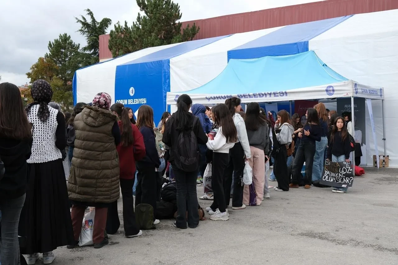 Çorum Kitap Fuarı'nı 5 günde 100 binden fazla kişi ziyaret etti
