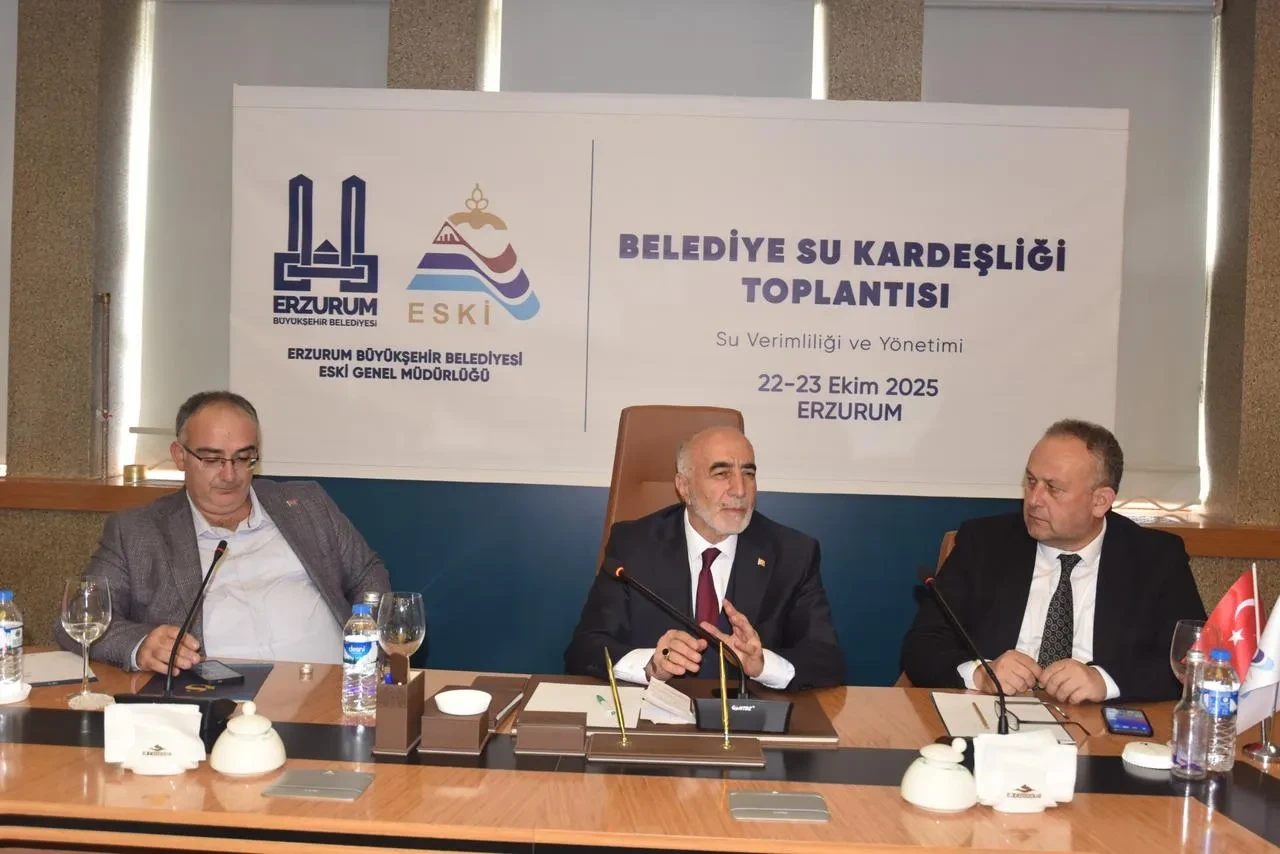 Erzurum'da belediye su kardeşliği toplantısı düzenlendi