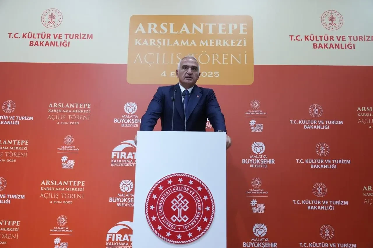 Bakan Ersoy Arslantepe Karşılama Merkezi'nin açılışını Malatya'da gerçekleştirdi