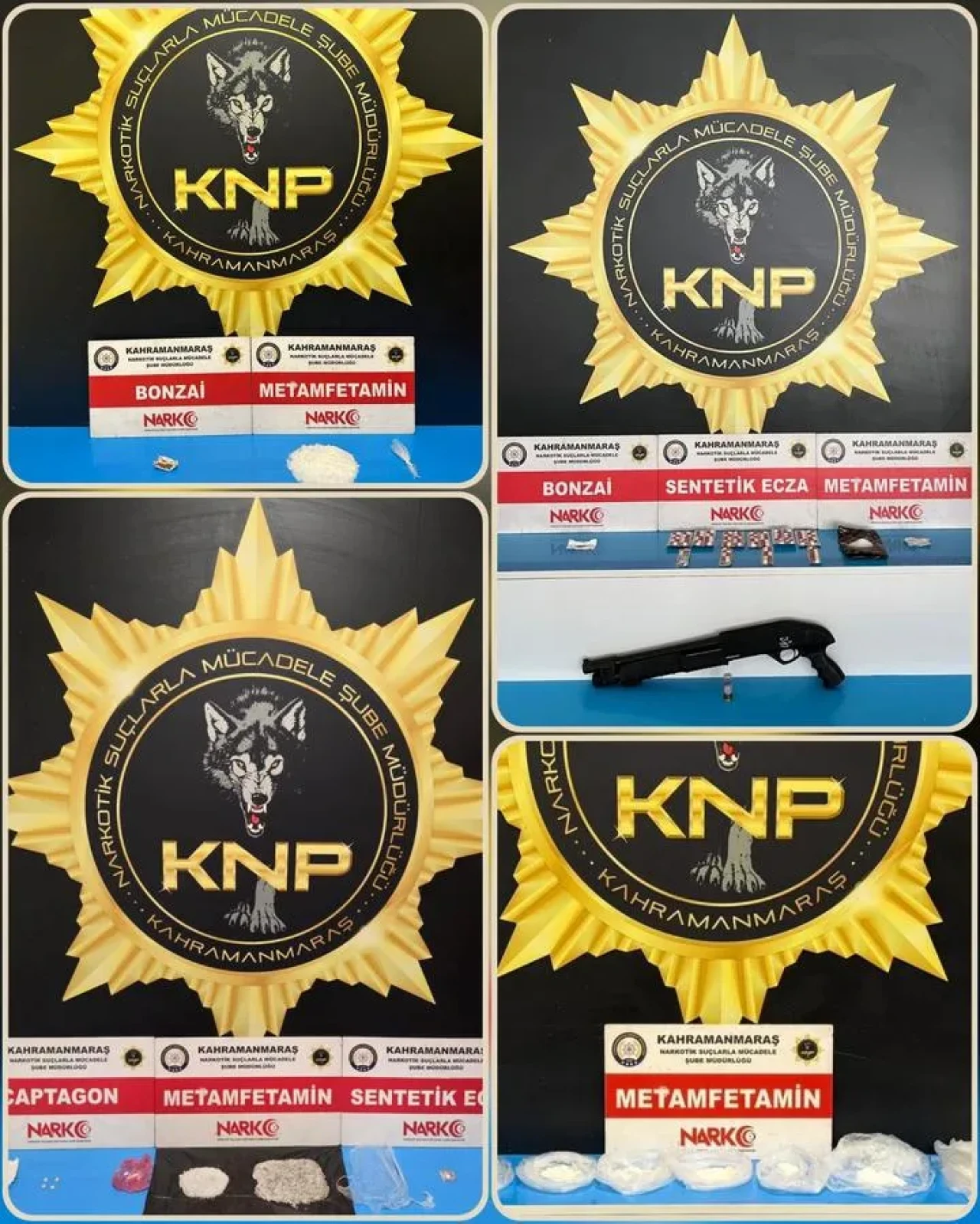 Kahramanmaraş’ta uyuşturucu operasyonunda 15 kişi tutuklandı