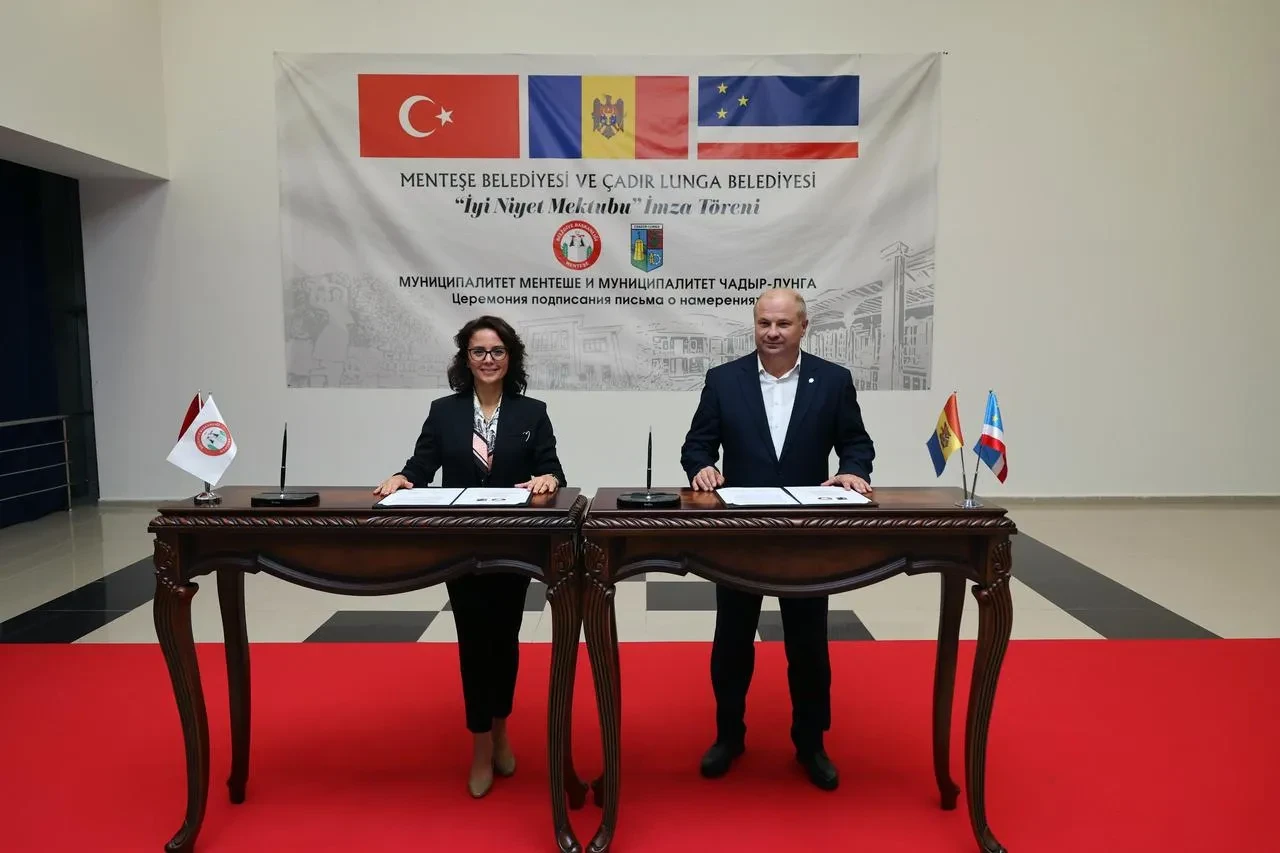 Menteşe ve Çadır-Lunga belediyeleri iyi niyet mektubu imzaladı