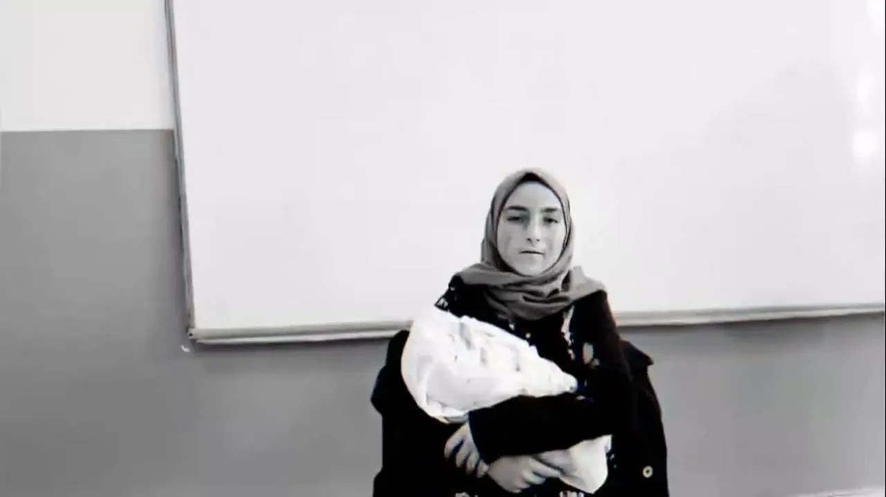 Sındırgı öğrencileri Gazze dramını tiyatral kliple anlattı