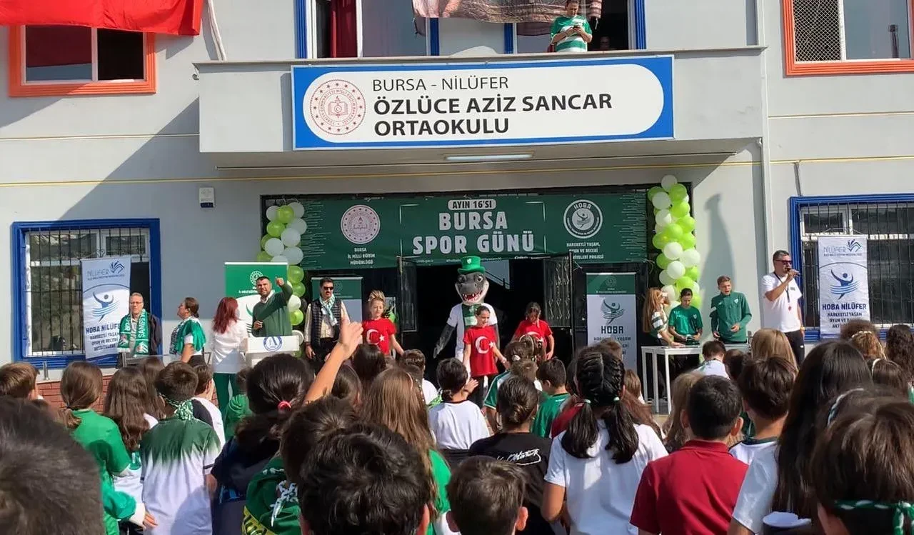 Bursa’da HOBA Projesi ile spor günü etkinlikleri başladı
