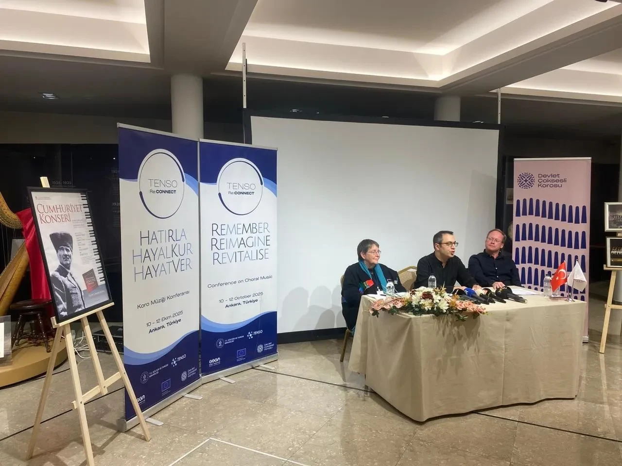 Devlet Çoksesli Korosu Ankara’da yeni sanat sezonunu açtı