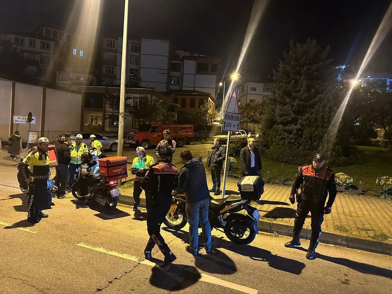 Giresun'da 1 ayda 3 bin araç denetlendi 930 sürücüye ceza kesildi