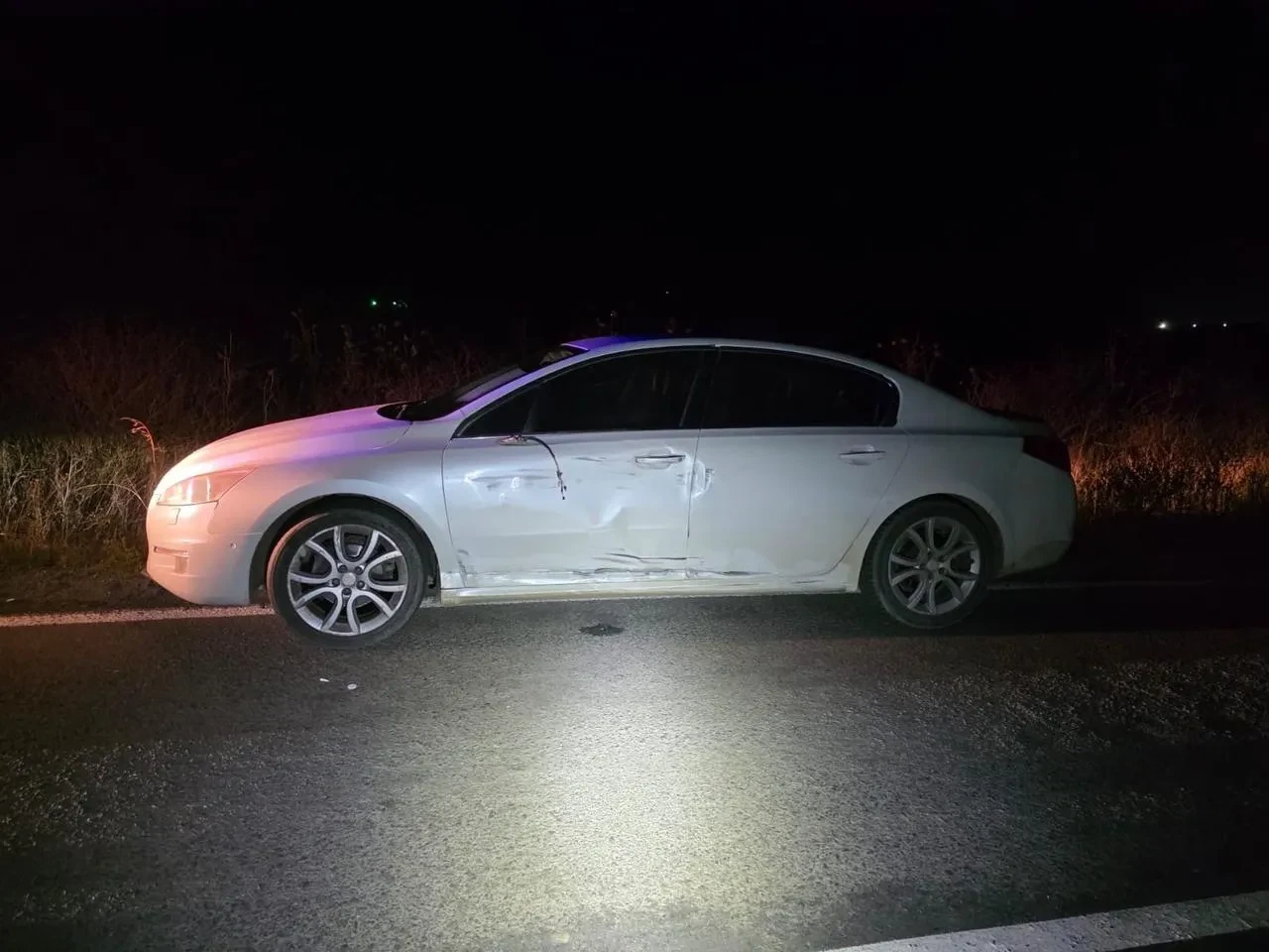 Tekirdağ'da motosiklet ile otomobil çarpıştı iki kişi yaralandı