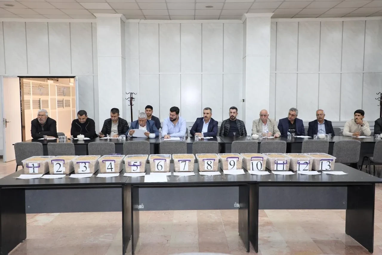 Gaziantep Ticaret Borsası'nda TİGEM'in buğday ve mercimek ihaleleri yoğun ilgi gördü