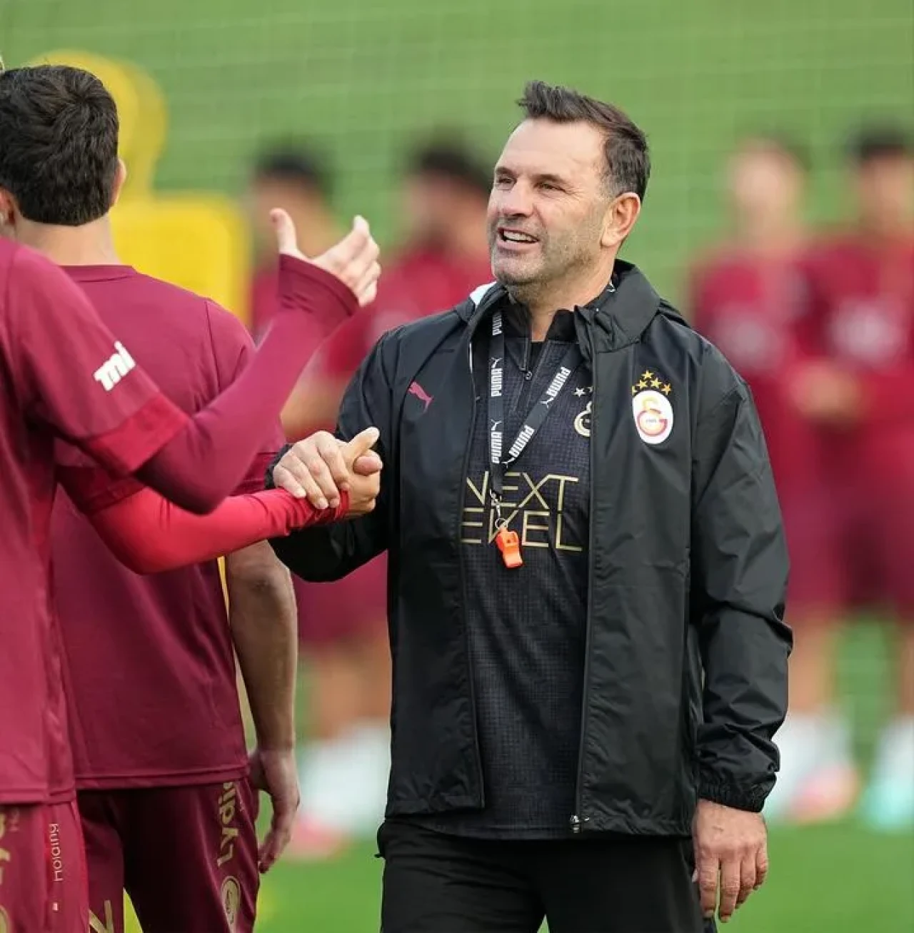 Galatasaray Başakşehir maçına Kemerburgaz'da hazırlanıyor