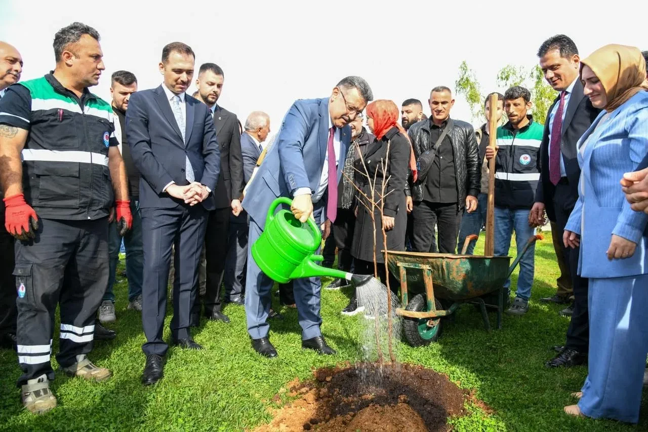 Trabzon'da unutulmaya yüz tutmuş meyve fidanları üreticilere dağıtıldı