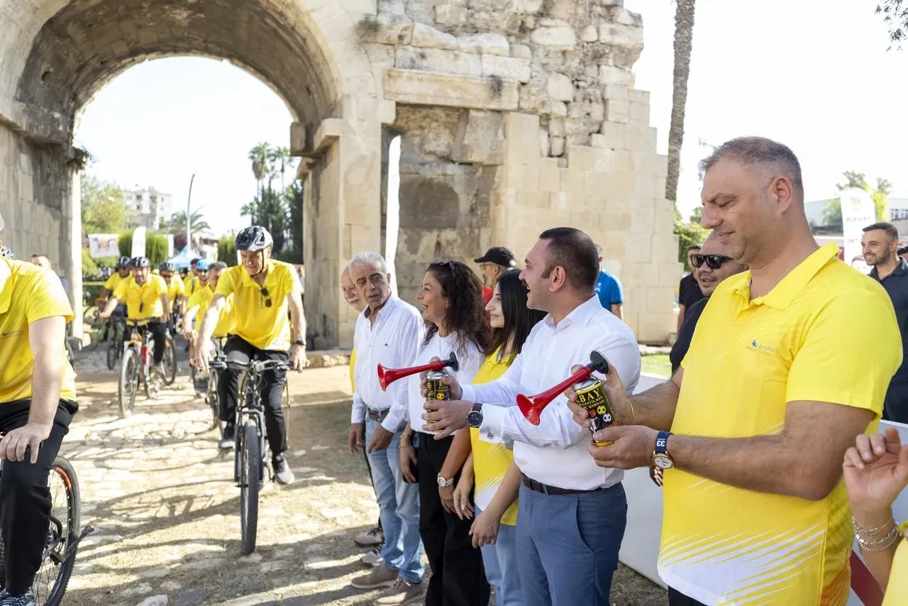 Kleopatra Bisiklet Festivali Tarsus’ta renkli başladı