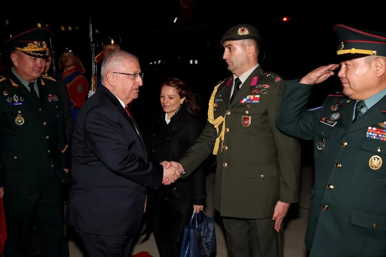 Milli Savunma Bakanı Güler Moğolistan’da resmi temaslarda bulunuyor