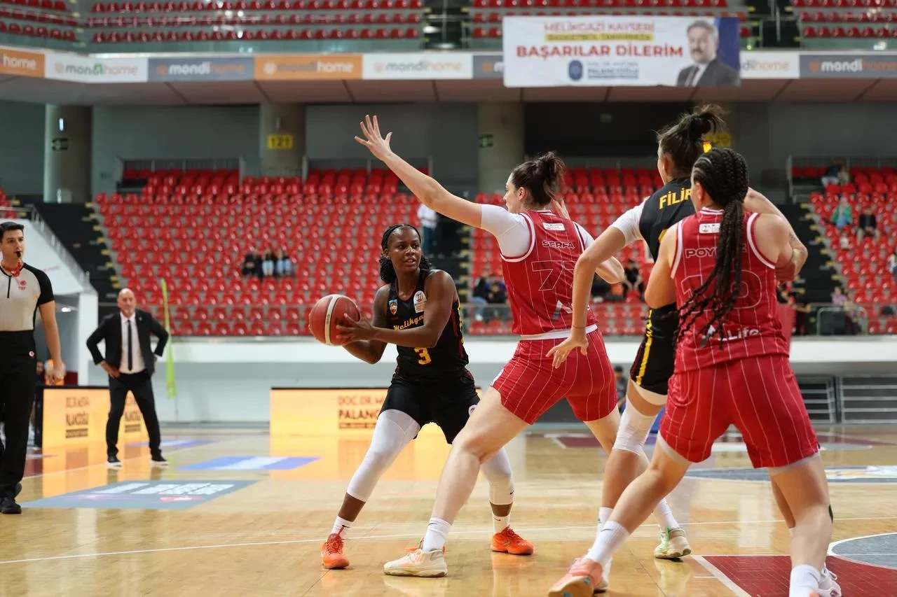 Melikgazi Kayseri Basketbol BOTAŞ'a evinde mağlup oldu