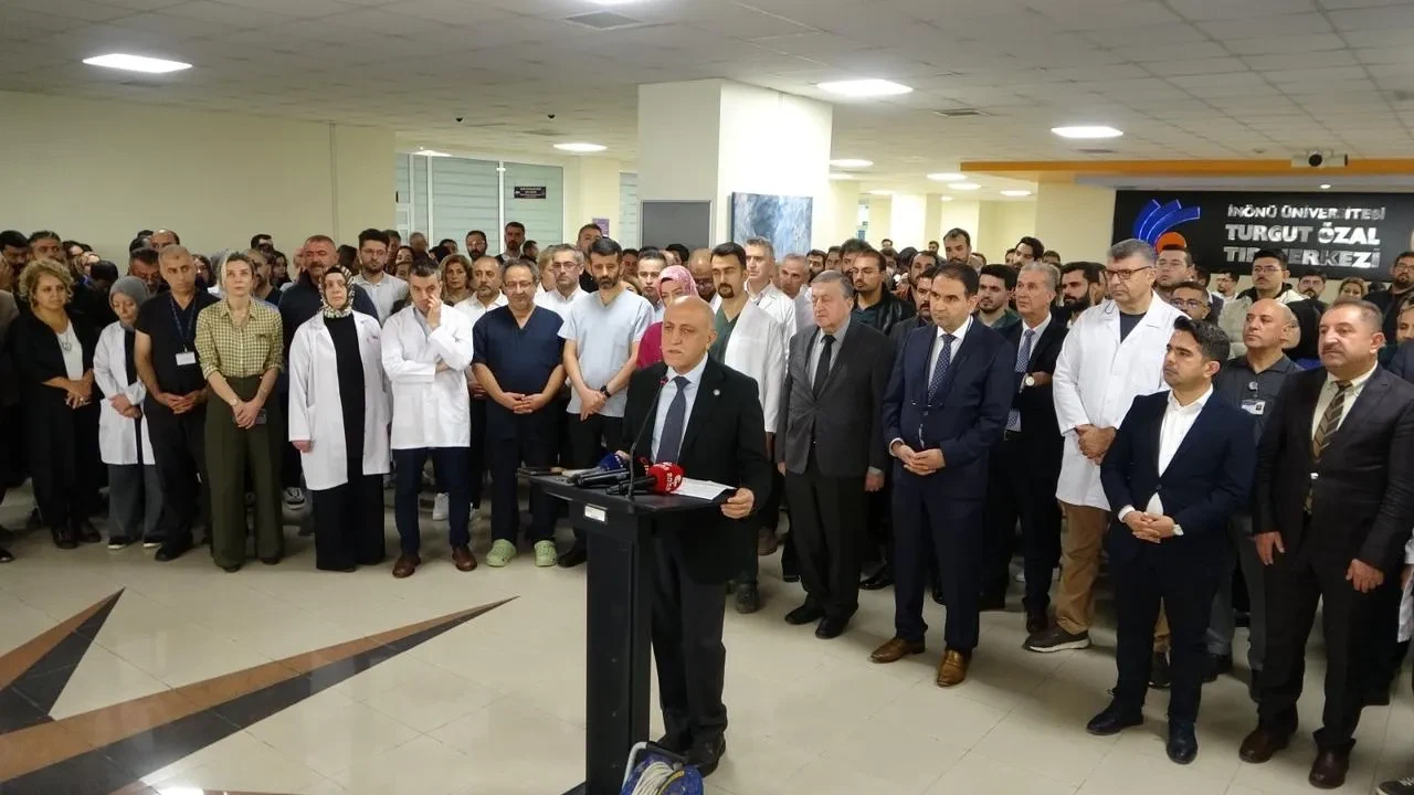Malatya Turgut Özal Tıp Merkezi'nde hekime şiddet olayı kınandı