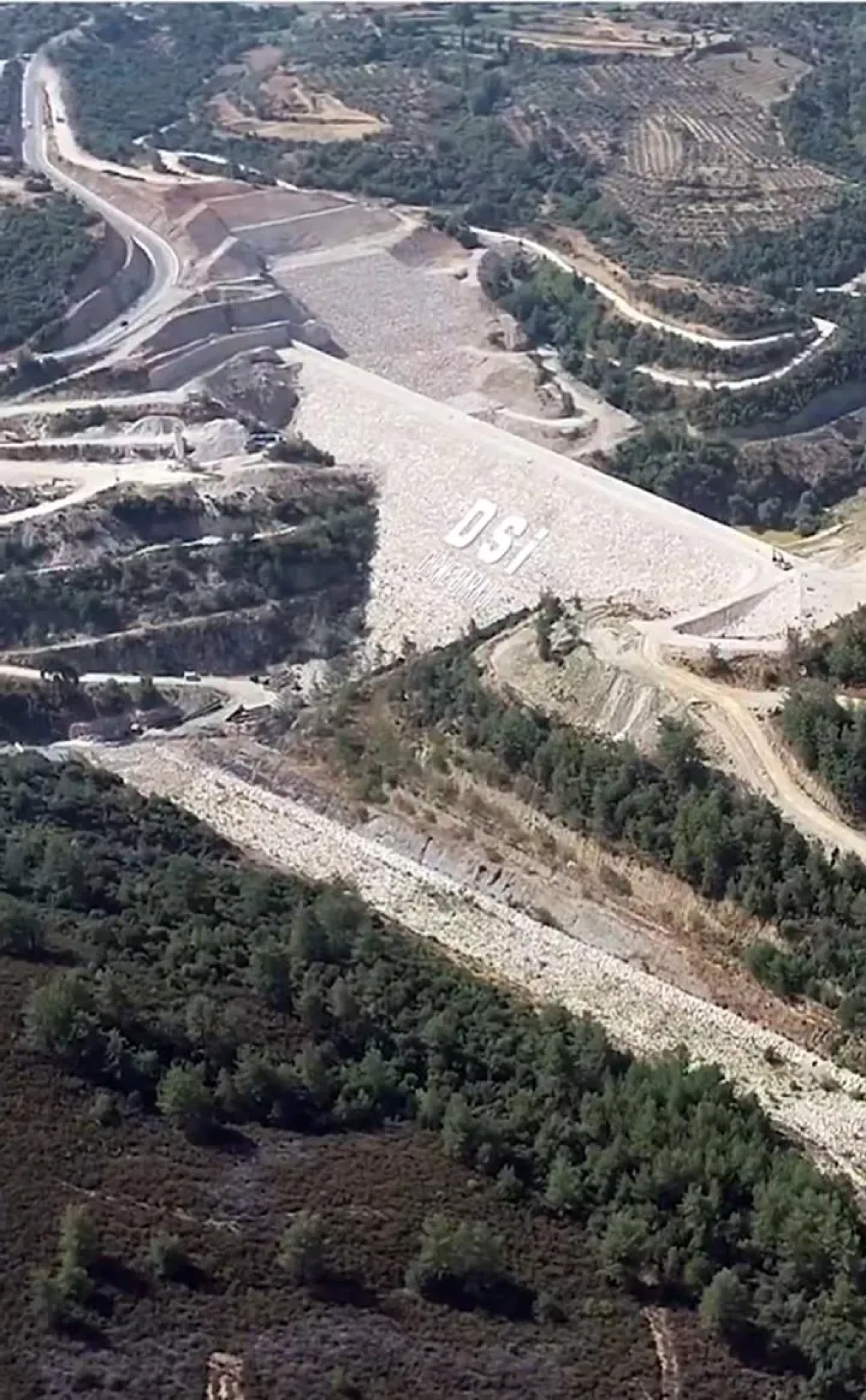 Muğla'daki Girme Barajı Yatağan'da sulama için su tutmaya başladı