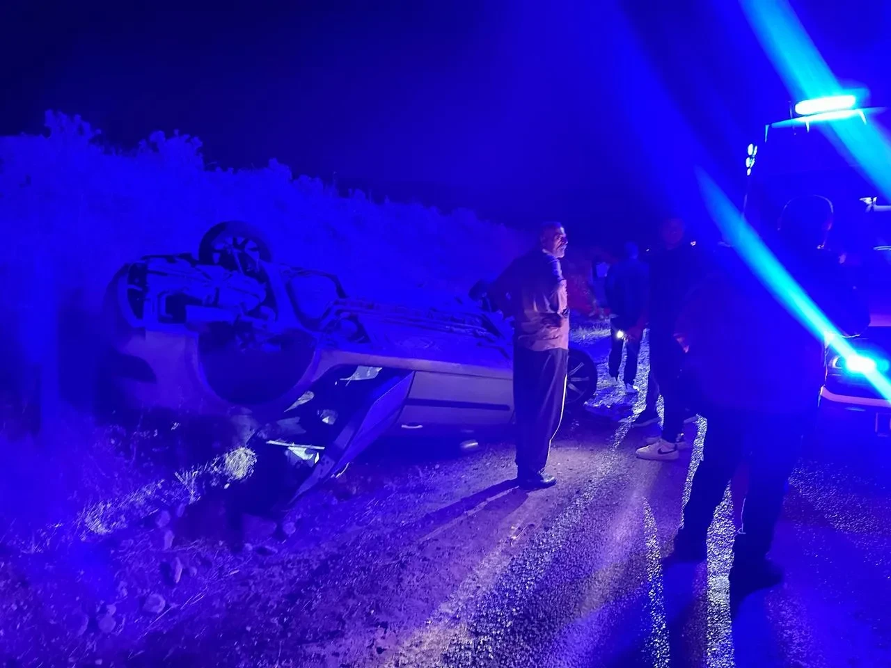 Tunceli'nin Çemişgezek ilçesinde trafik kazasında bir kişi yaralandı