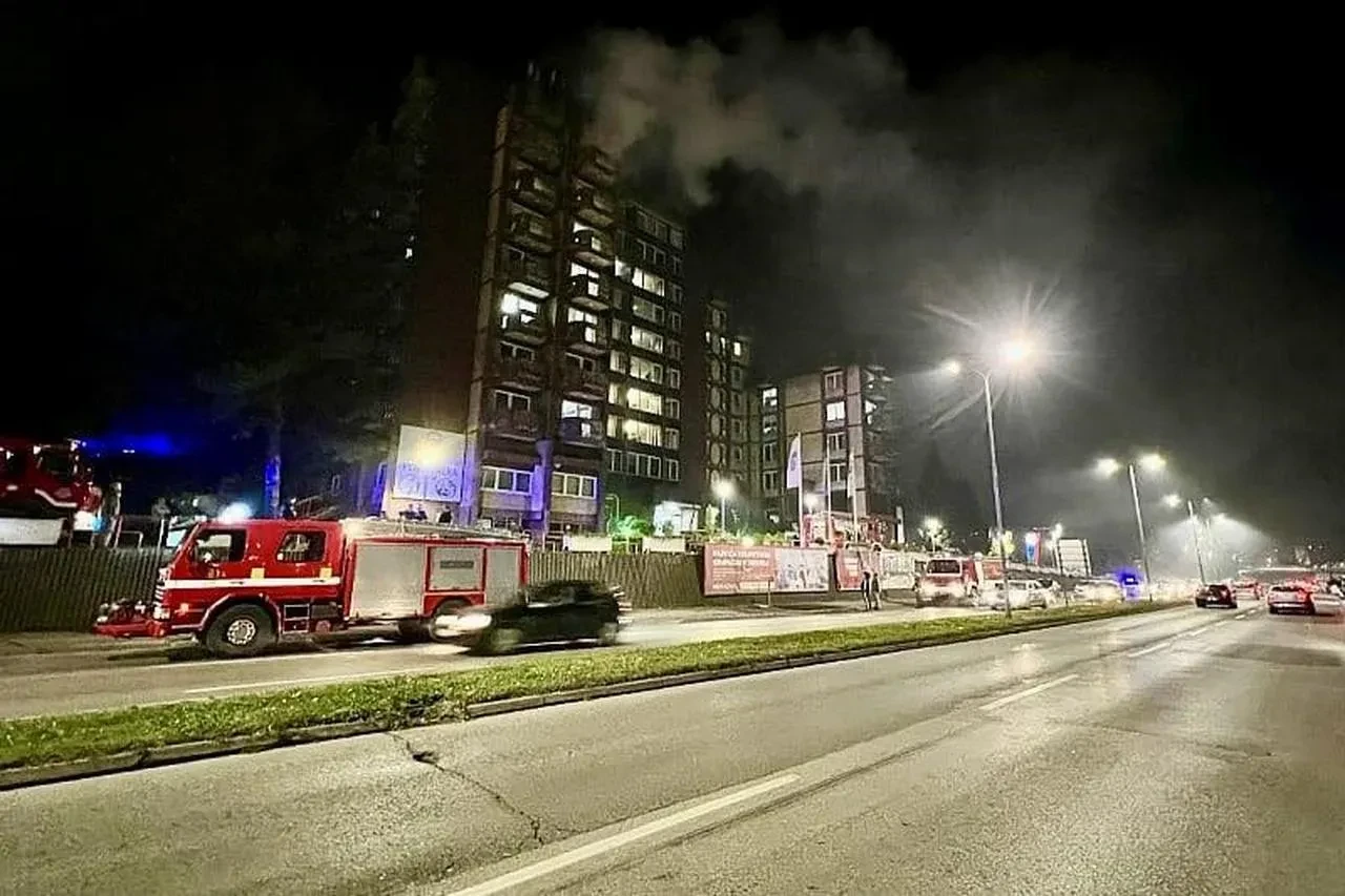 Bosna Hersek’in Tuzla kentinde huzurevinde yangında 9 kişi hayatını kaybetti