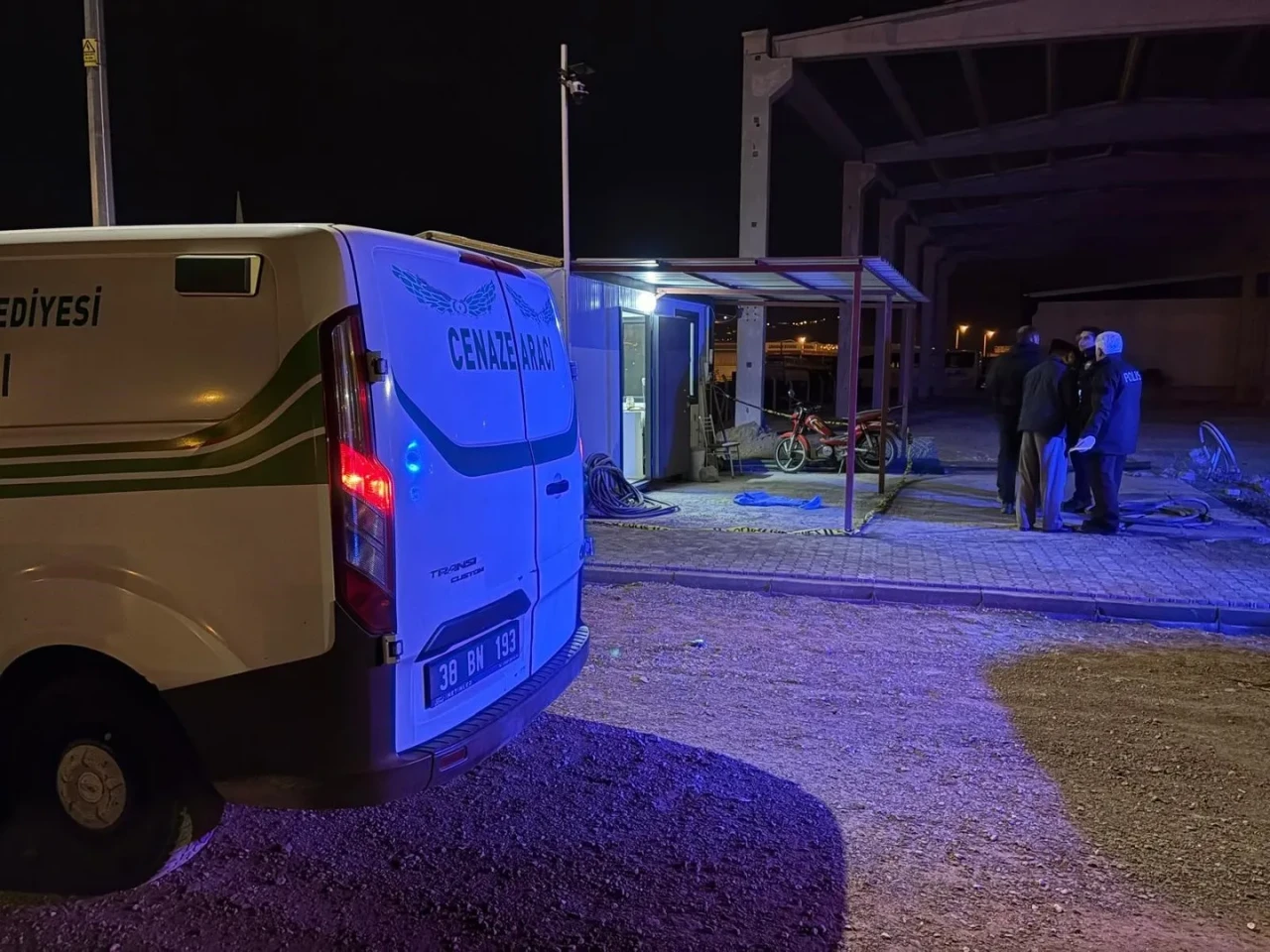 Kayseri'de bekçi kulübesinin önünde 60 yaşındaki kişi ölü bulundu