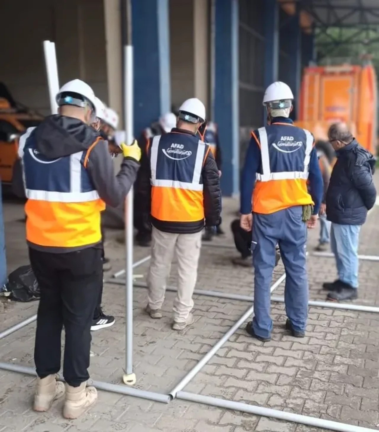 Aydın'da inşaatçılar AFAD gönüllüsü olarak afetlere hazırlanıyor