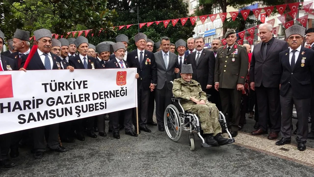 Kore gazisi Cemal Yayla son yolculuğuna Samsun’da uğurlandı