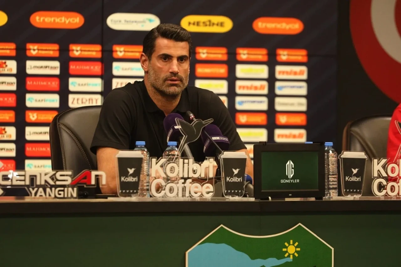 Volkan Demirel: "bizim için kötü bir gündü, bildiğimiz yerden gol yedik