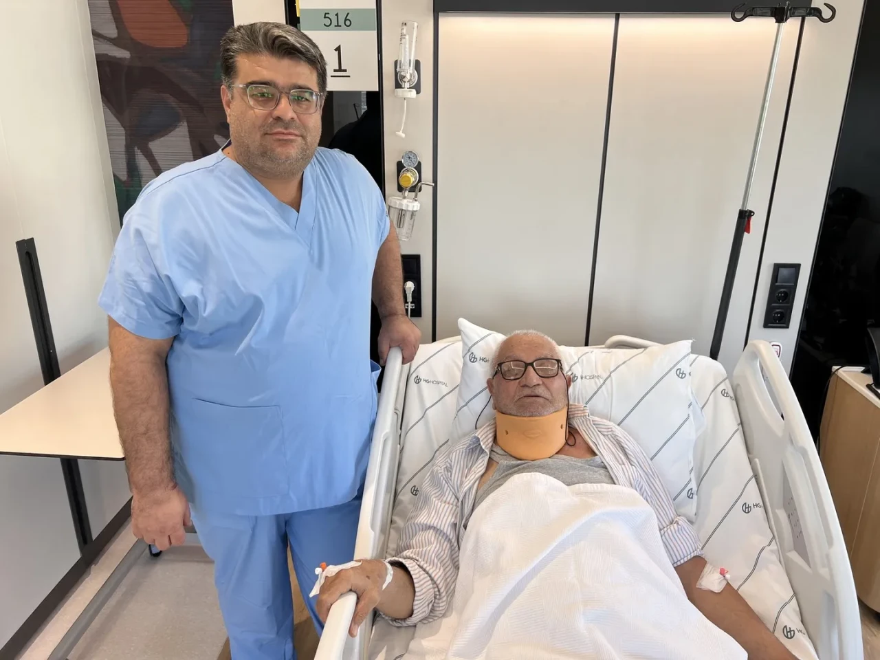 Kahramanmaraş'ta 86 yaşındaki hasta yeni teknikle yapılan omurilik ameliyatı sonrası sağlığına kavuştu