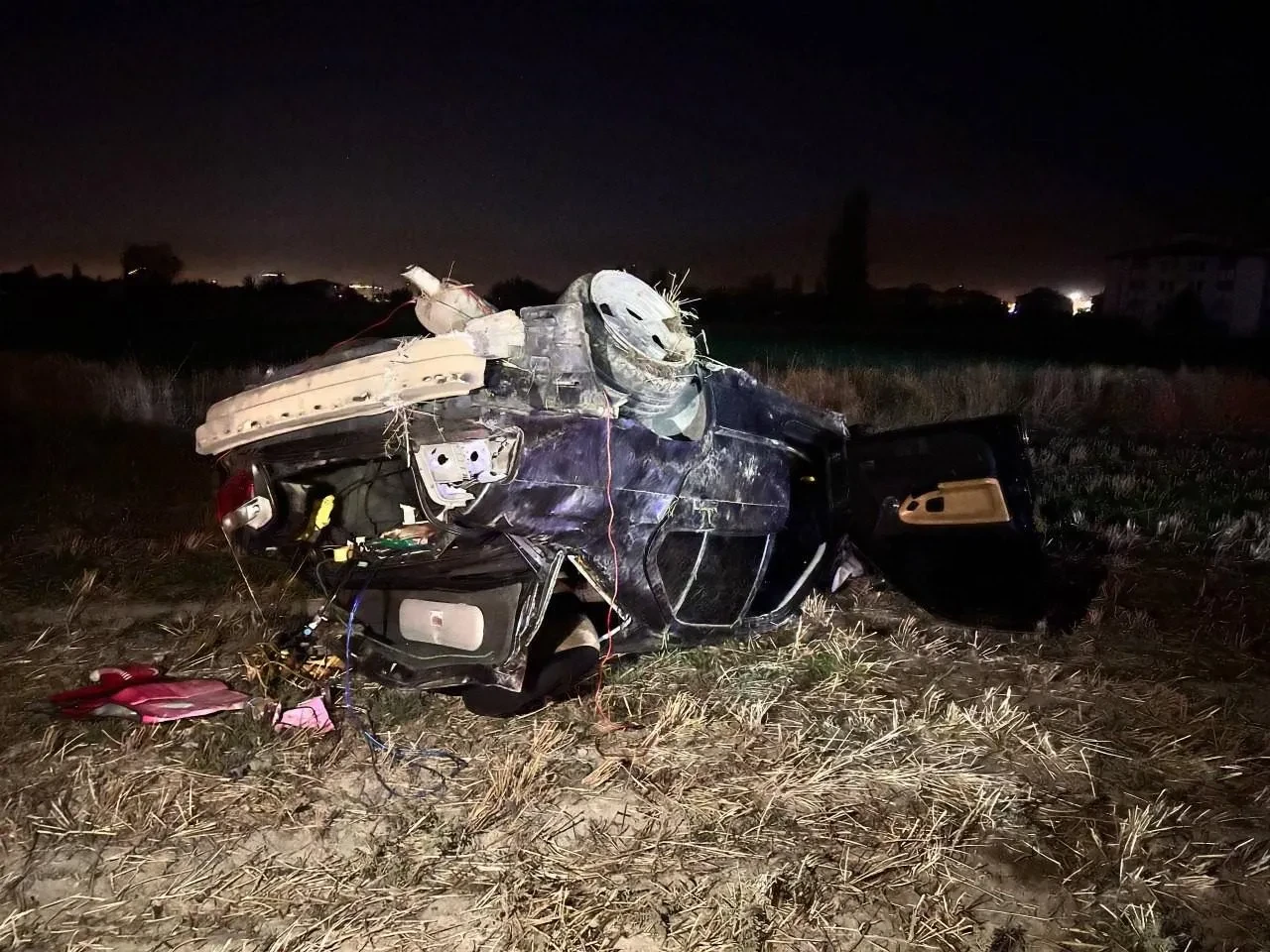 Erzincan’da BMW'nin takla atması sonucu 2 kişi yaralandı