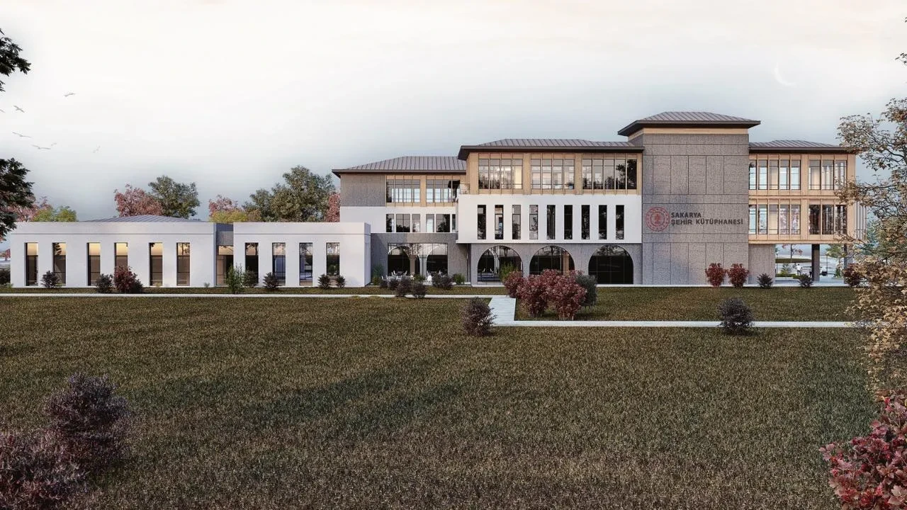 Sakarya'da 1 milyon kitaplı şehir kütüphanesi inşaatı başladı