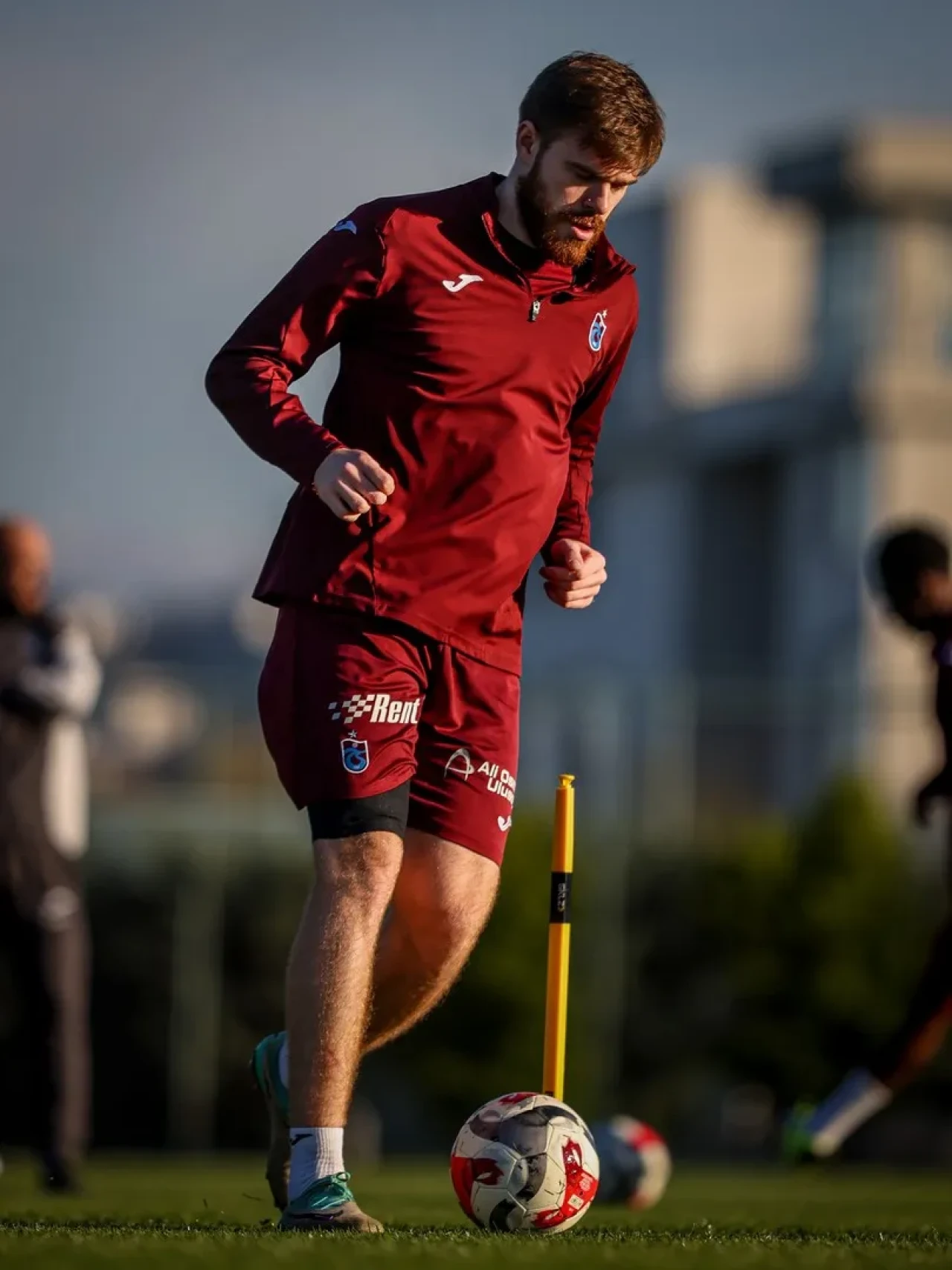 Trabzonspor'da Batagov'un antrenmanlara dönmesi teknik ekibi sevindirdi