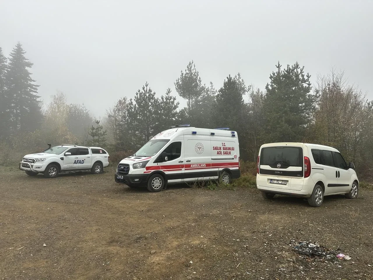 Kastamonu Bozkurt’ta kayıp anne ve oğlu için arama çalışmaları sis nedeniyle