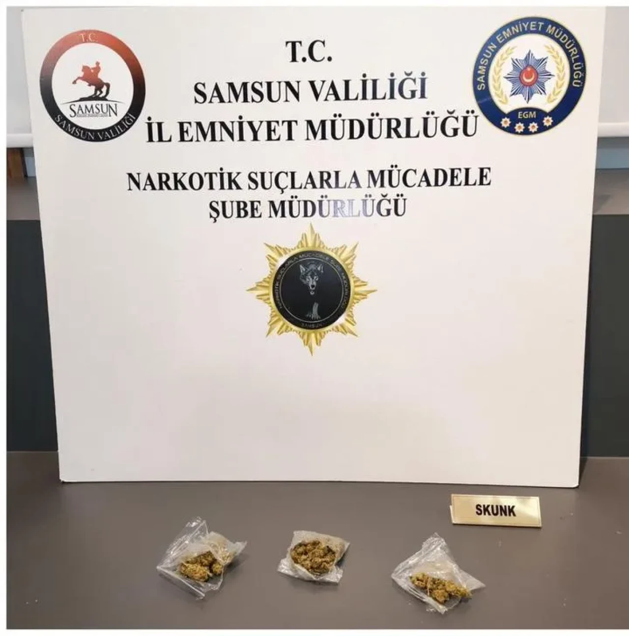 Samsun'da narkotik operasyonunda 9 şüpheli yakalandı