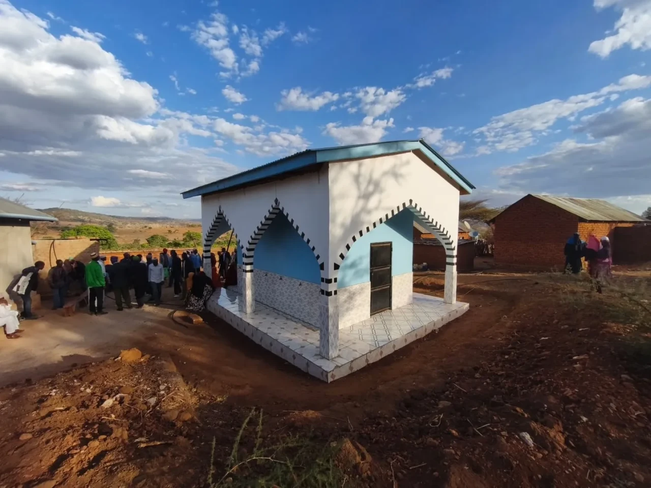 Tanzanya'da TDV Eskişehir Şubesi adına iki su kuyusu hizmete açıldı